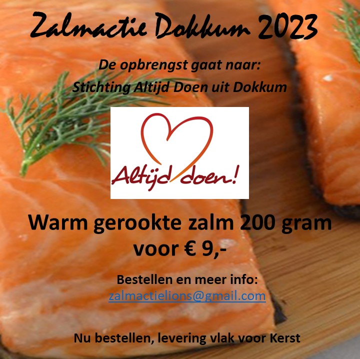 Lionsclub Dokkum-Bonifatius Zalmactie 2023